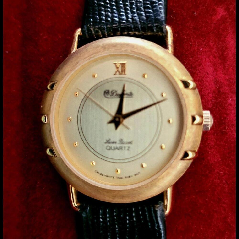 Rare Dufonte Lucien Picard Watch Roman‎ Dial Box & Papers Nos - Picture 2 of 8